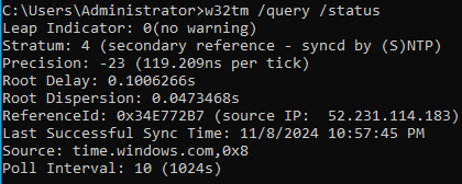 Windows配置NTP时间同步的具体教程